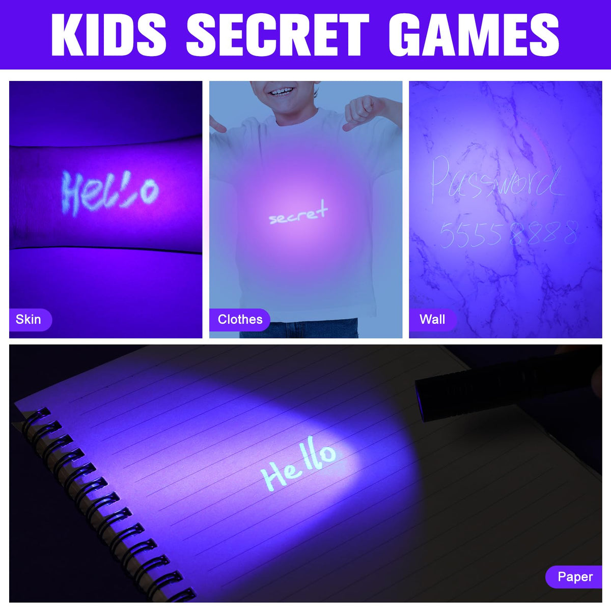 Tegeme spy games with hidden messages for family fun