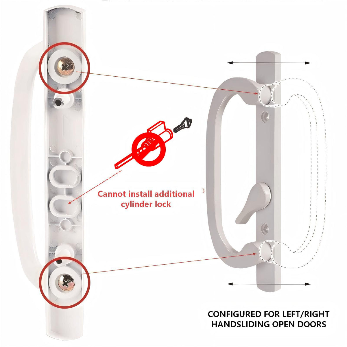 Teilmix hole centers 3-15-16 inch for standard doors
