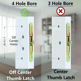 Teilmix keeper included for latch alignment