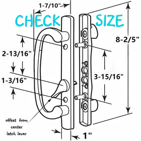 Teilmix offset exterior pull ready for outdoor use
