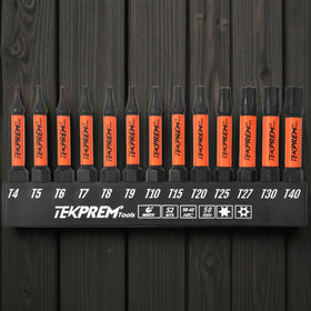 TEKPREM torx bits 50mm length enhance reach for tight screws