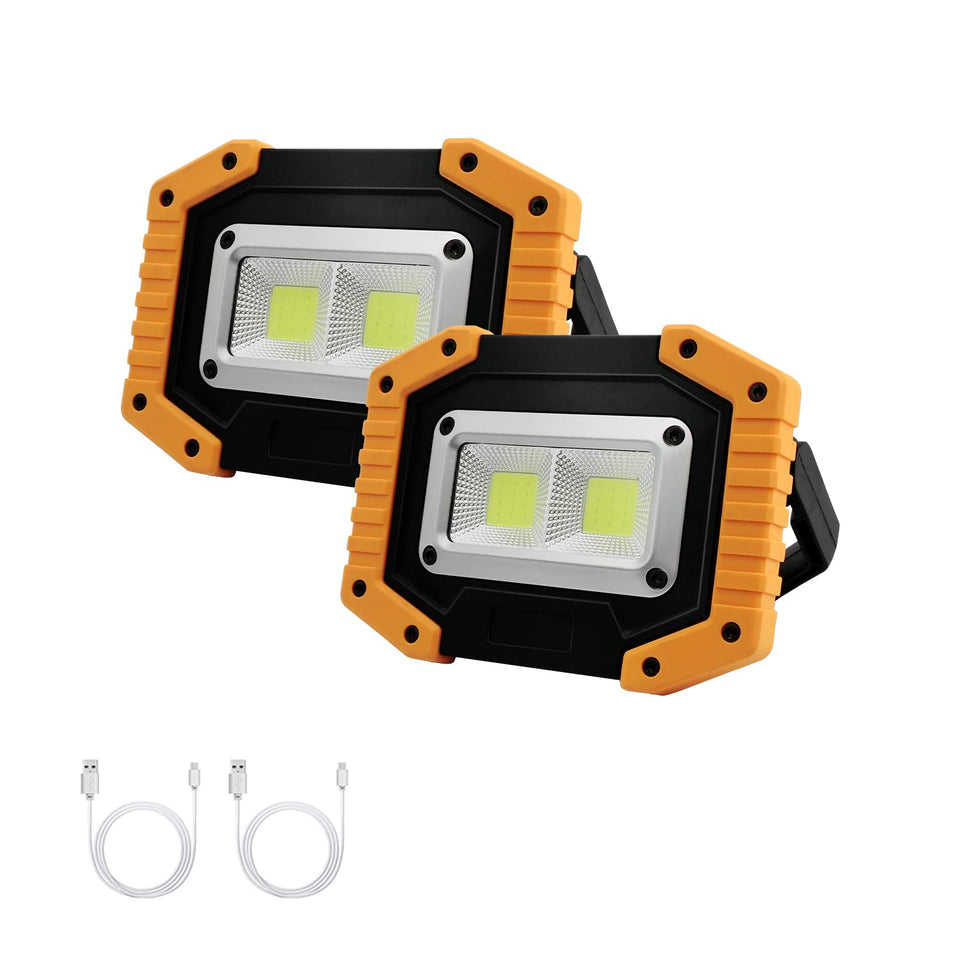 Tekstap LED work light on a sturdy stand for portable task illumination.