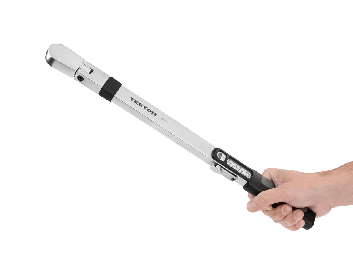 TEKTON ft-lb to N-m scale on wrench body