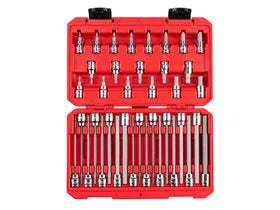 TEKTON hex bit socket set carrying case keeps tools organized and portable.