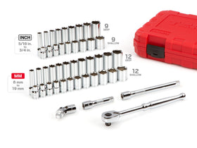 TEKTON metric shallow sockets offering precise fit for metric fasteners.