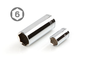 TEKTON 90-tooth quick-release ratchet for smooth, controlled turns.