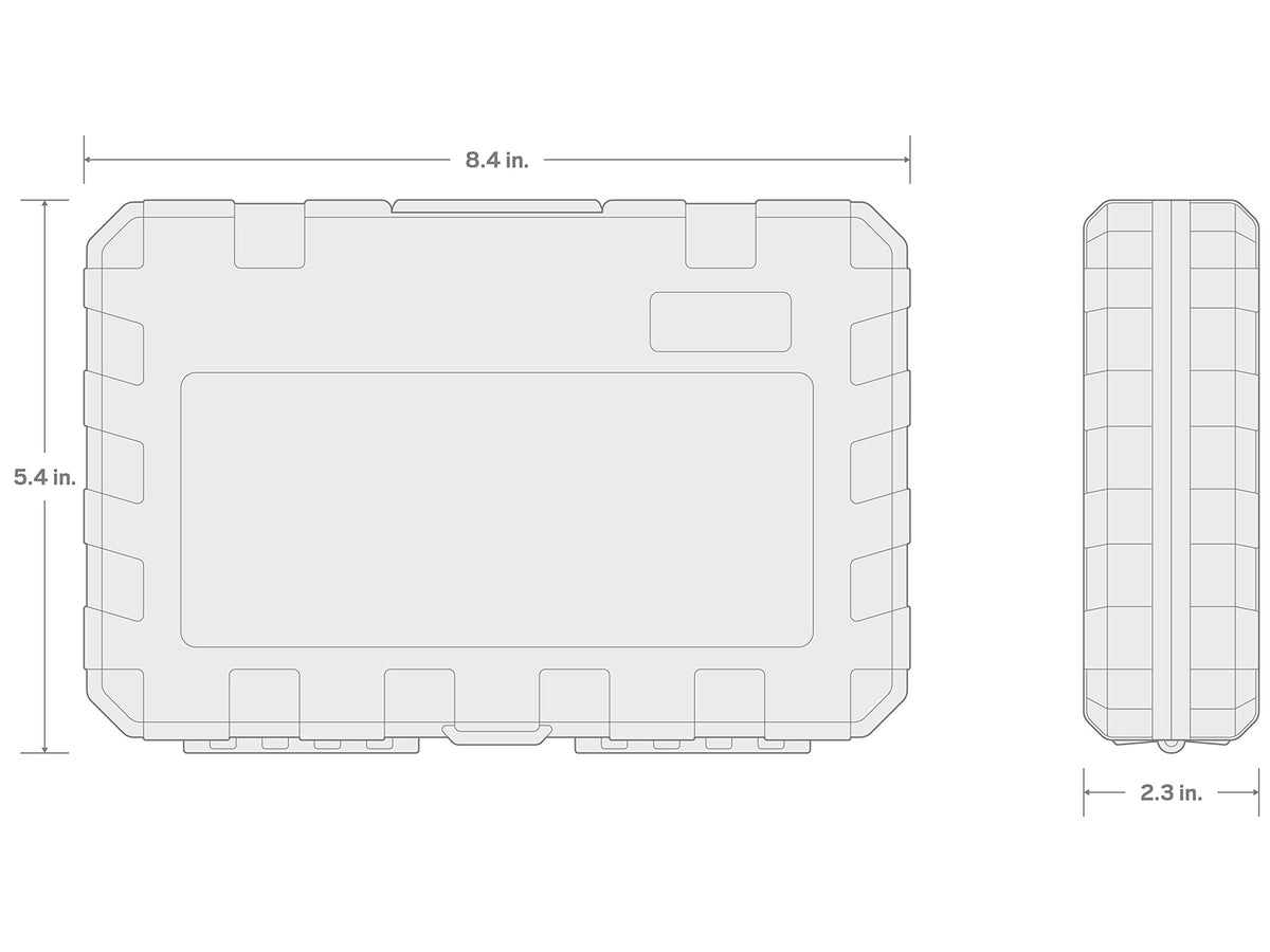 TEKTON carrying case keeps sockets organized and ready.