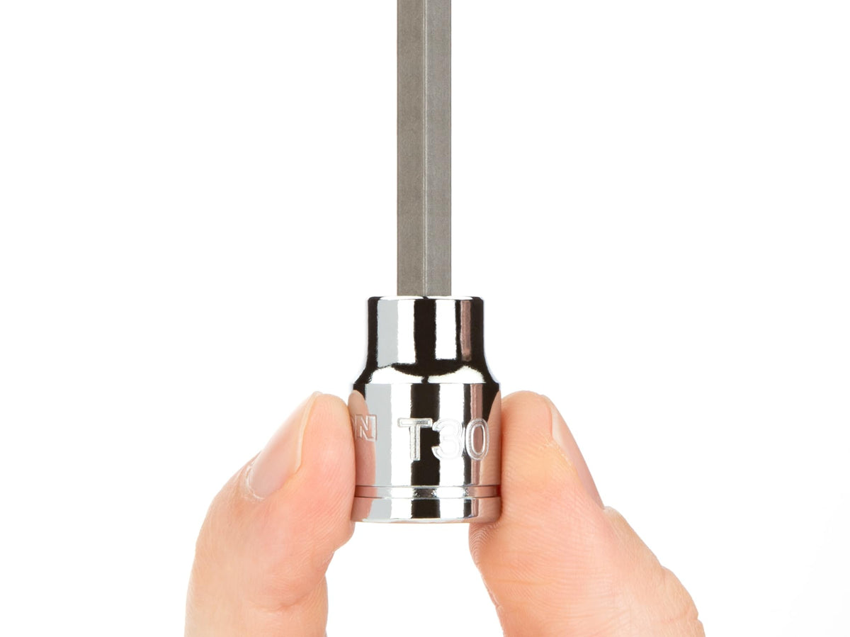 TEKTON four detent grooves secure tool engagement.