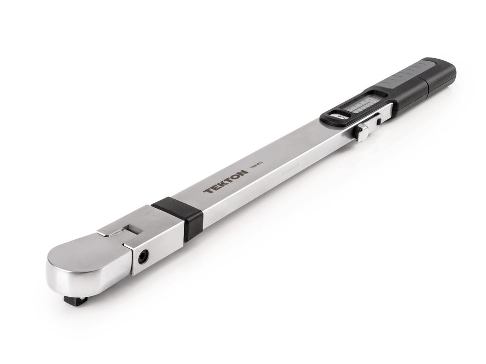 TEKTON half-inch drive torque wrench case for secure storage.