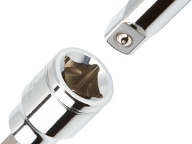 TEKTON sturdy carrying case with clear markings keeps tools organized.