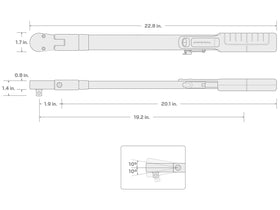 TEKTON wrench with case and manual ready for projects.