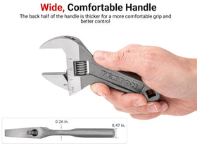 TEKTON zinc phosphate coating provides corrosion resistance for tougher tasks.