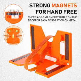 Tellegloww adjustable elastic band fits various pole sizes for setup.