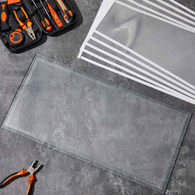 Tellegloww corner protectors packaging keeps glass safe in transit.