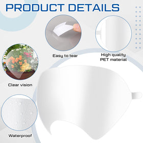 Tellegloww lens cover ends with tear tapes for easy attachment