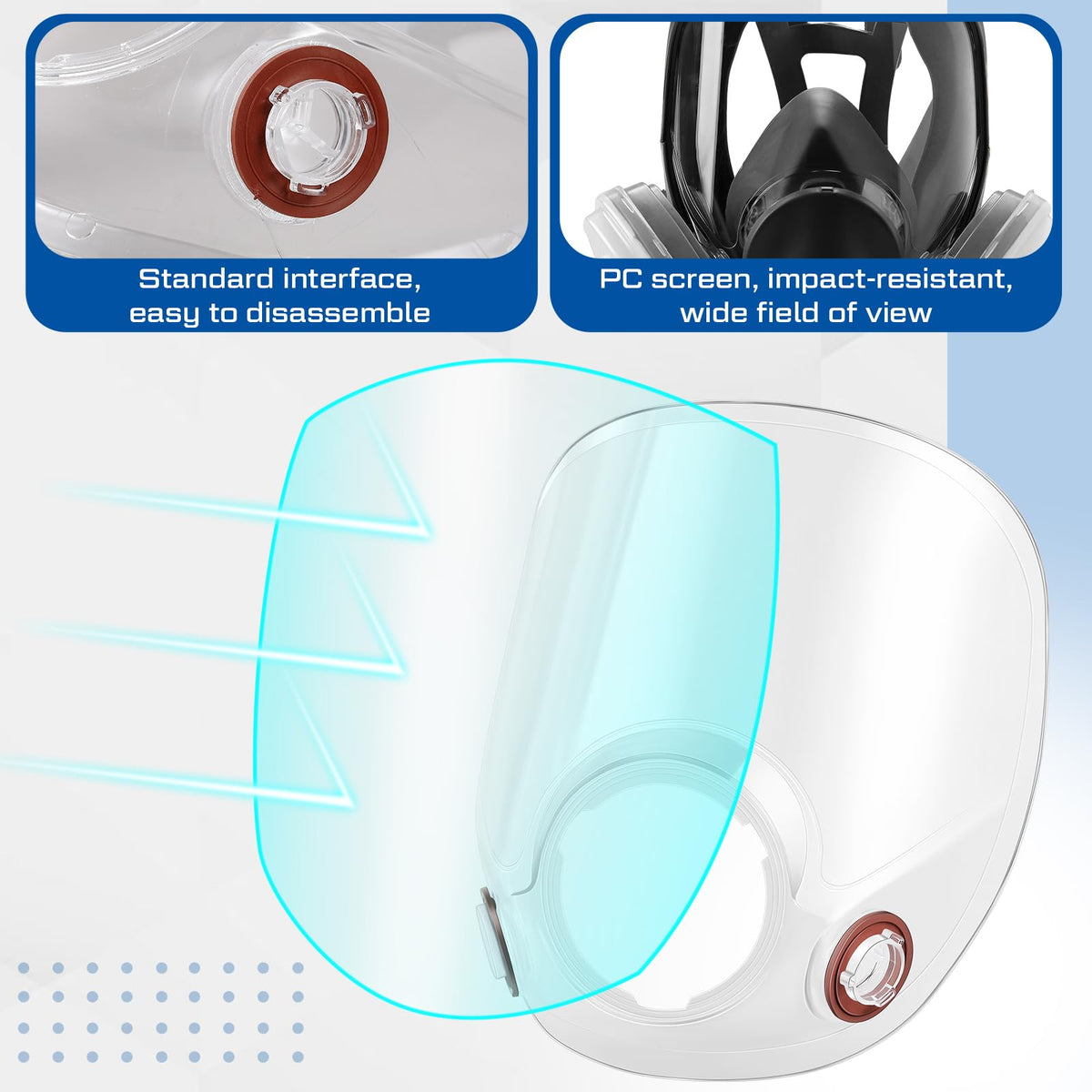 Tellegloww 20-pack peel-off lens covers keeping lenses clean