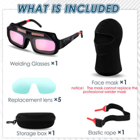 Tellegloww replaceable lenses pack offers versatile shade options for welders