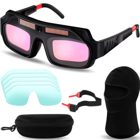 Tellegloww welding glasses kit protects eyes during precision welding tasks
