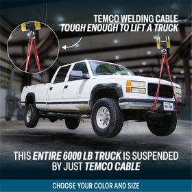 TEMCo 2AWG side view of durable power lead design
