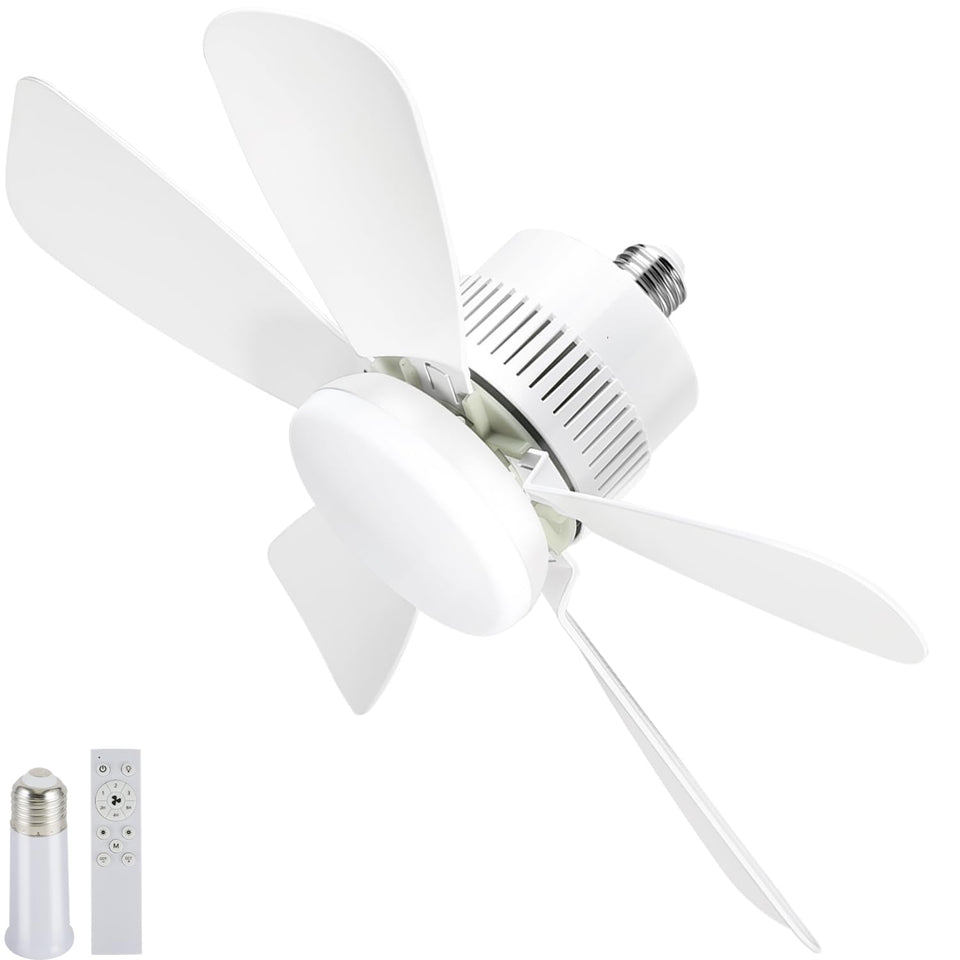 Temctrl socket light fan with remote pairing indicator for reliable use.