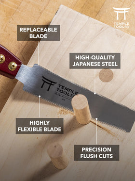 High-grade Japanese steel blade for lasting sharpness