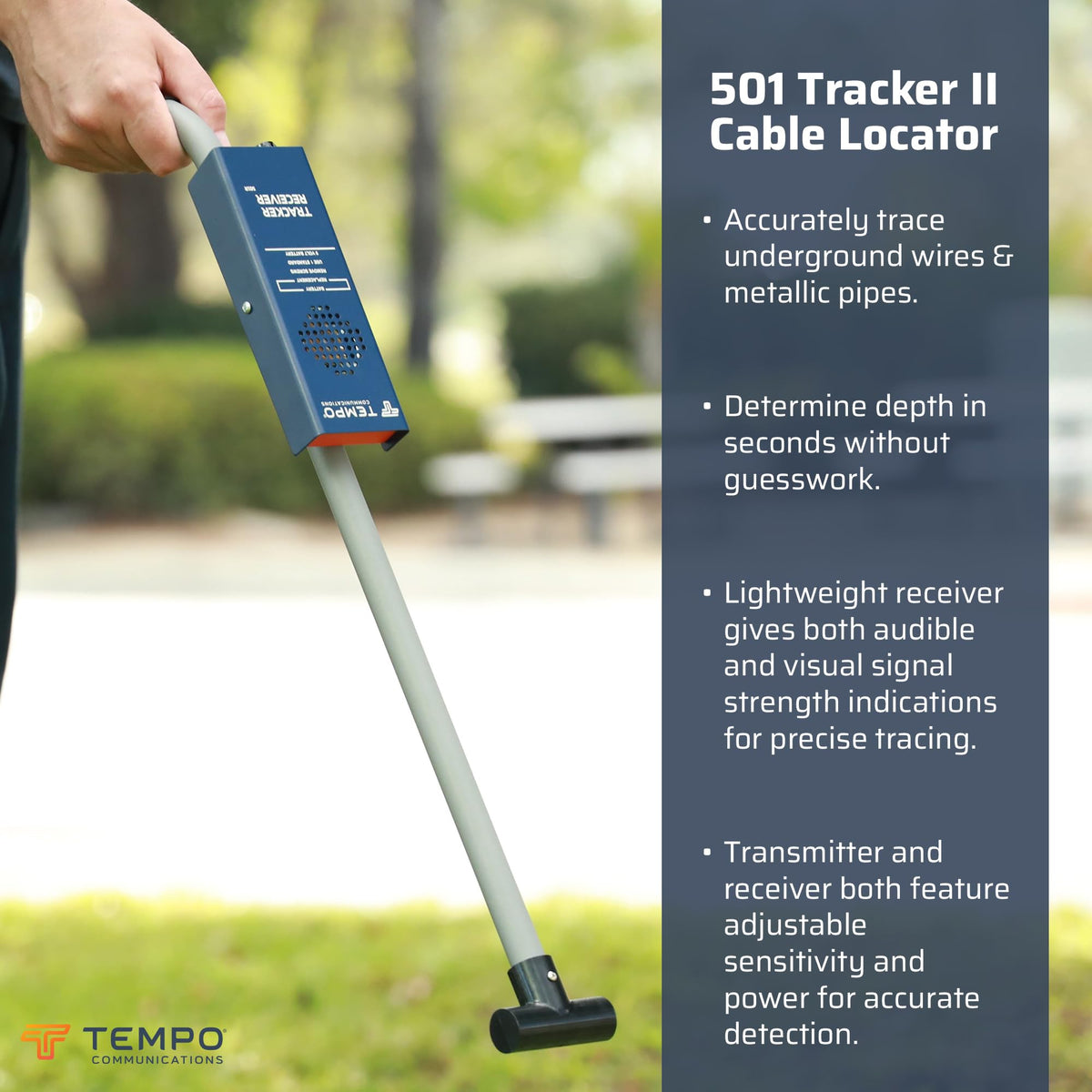 TEMPO 501 inductive antenna enables non-contact tracing for buried cables