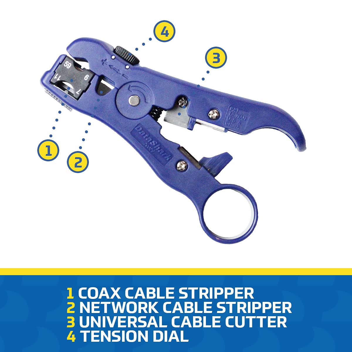 TEMPO DataShark 70029 delivers tidy terminations and repeatable cuts