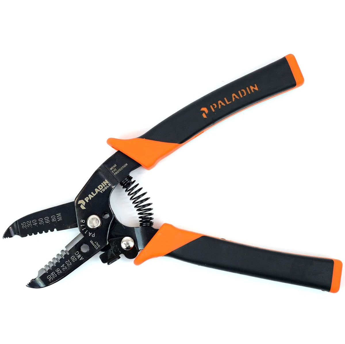 TEMPO Paladin PA1118 wire stripper close-up showing precision jaws for clean cuts