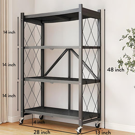 TEMZICK kitchen bakers rack with microwave stand for space-saving prep