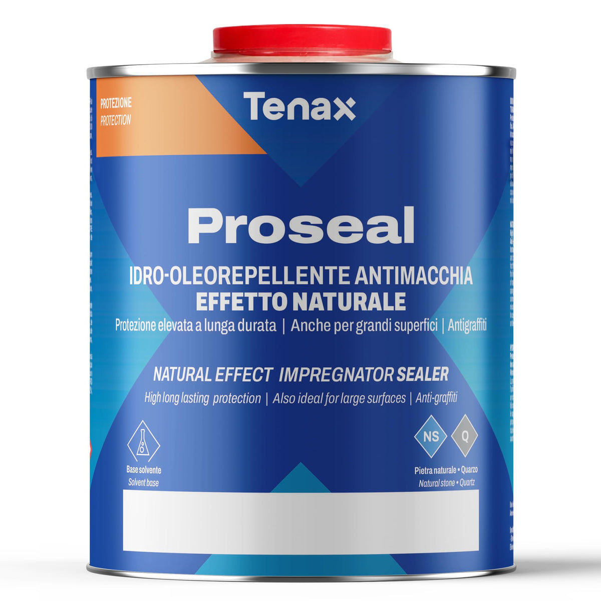 Tenax Proseal bottle ready to seal stone countertops against stains
