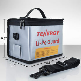 Bag stores up to 25 LiPo packs when not in use