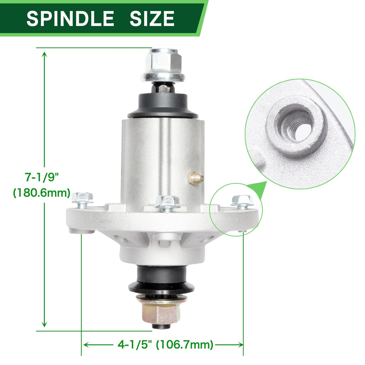TENGMUJX 2-pack spindle kit keeps your mower running longer
