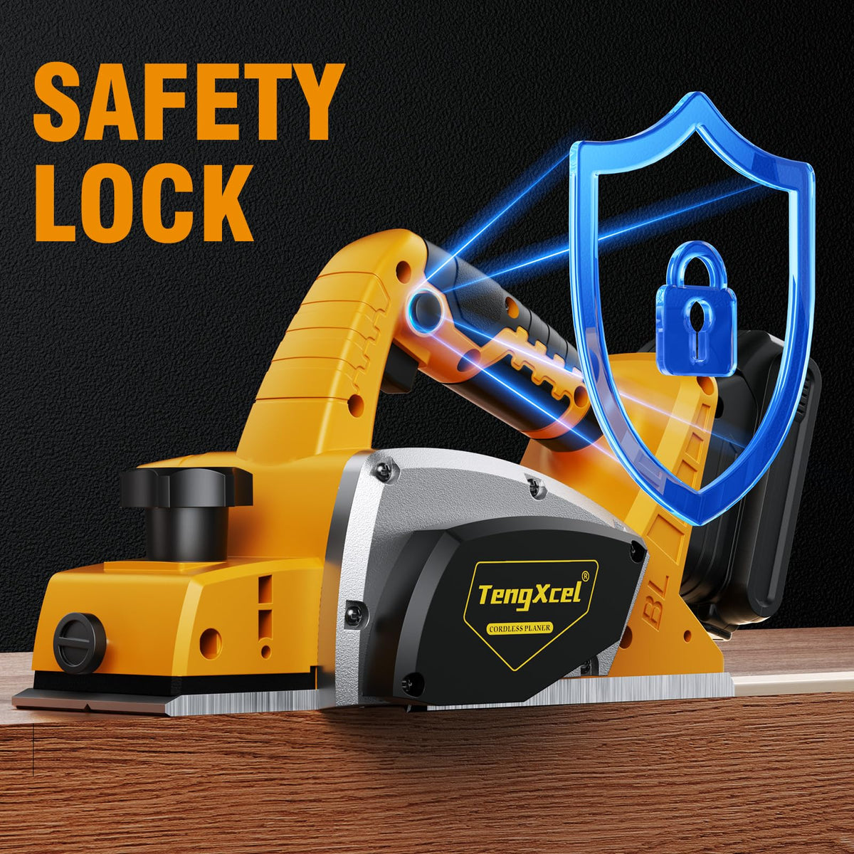 TengXcel safety switch close-up highlights safer operation