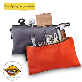 TENGYES 12.5x7 inch pouches help quick item retrieval during tasks.