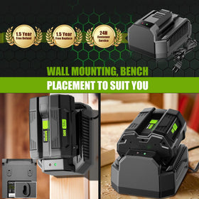 TenHutt CH2100 smart protection guards against overvoltage and overheating.