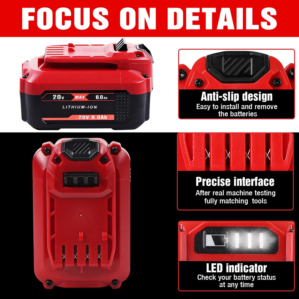 TenHutt Craftsman 20V compatibility image shows seamless tool fit