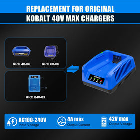 TenHutt KRC 840-03U LED indicators clearly show charging status.
