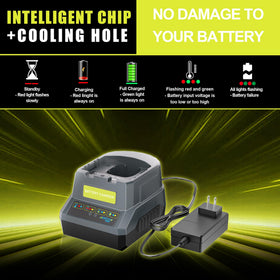 TenHutt P118 compatibility chart lists supported Ryobi models.