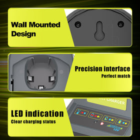 TenHutt P118 LED indicators clearly display charging status.