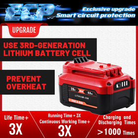 TenHutt two-pack on charger demonstrates quick top-up for faster projects