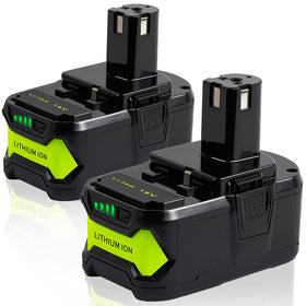 TenHutt upgrade 6.0Ah battery for Ryobi 18V ONE+ with extended runtime.