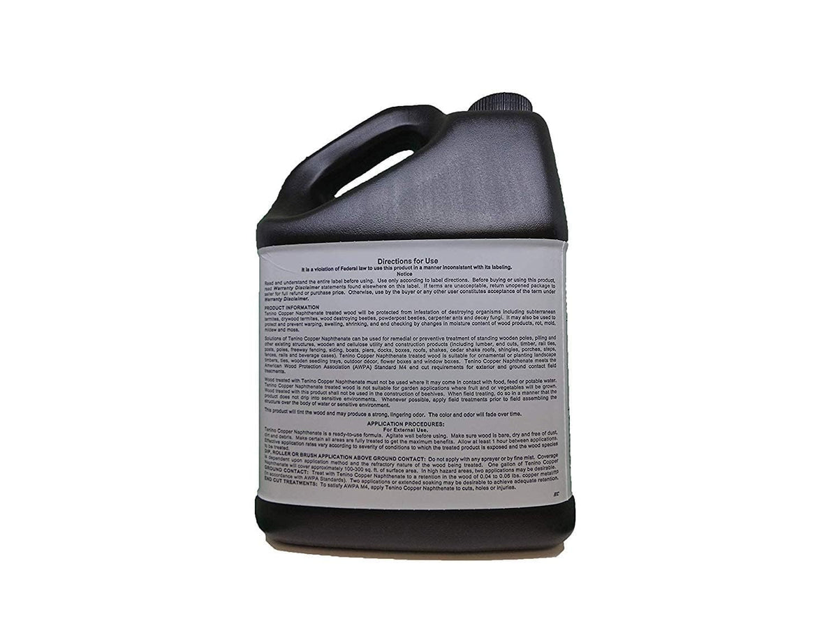Tenino Copper Naphthenate protecting fence boards outdoors