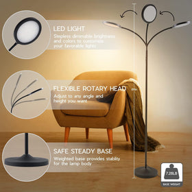 Tenmiro LED life up to 100,000 hours reduces maintenance and energy use.