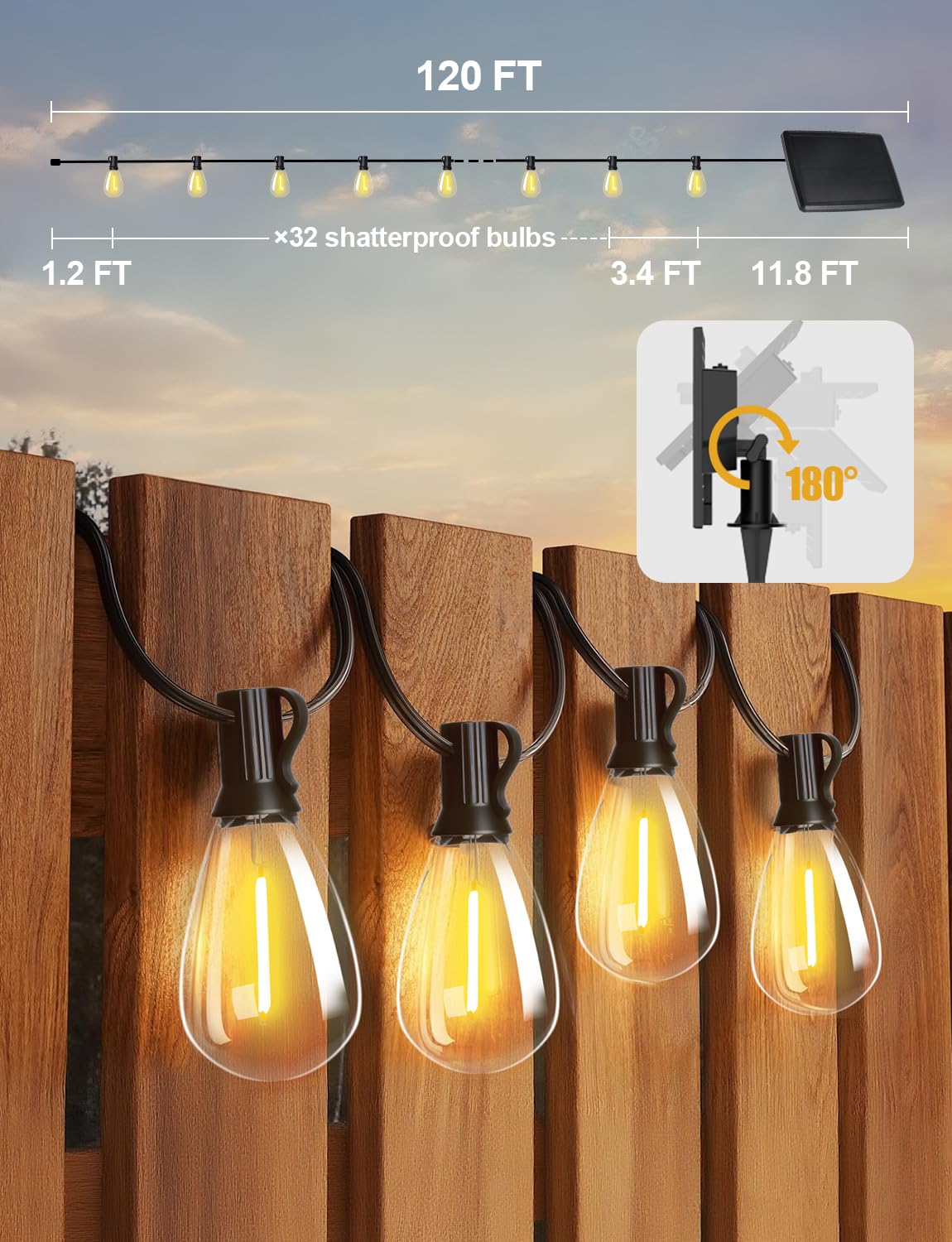 Tenmiro waterproof and shatterproof bulbs ready for all-weather use