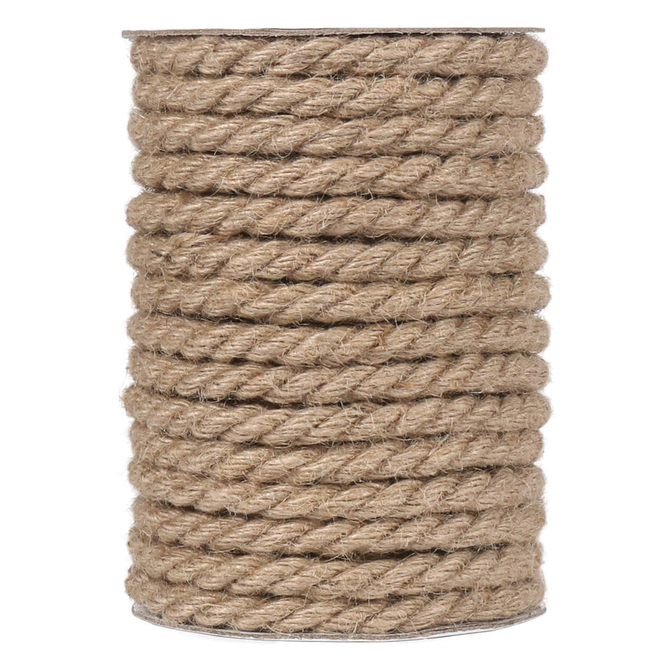 Tenn Well 10mm jute rope on a spool for easy storage and quick projects