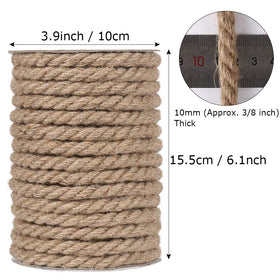 Tenn Well rope for cat scratching post repairs using durable natural fibers