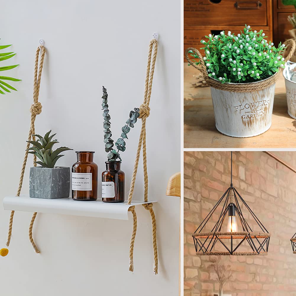 Tenn Well rope adds farmhouse decor texture with natural warmth