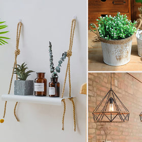 Tenn Well rope adds farmhouse decor texture with natural warmth