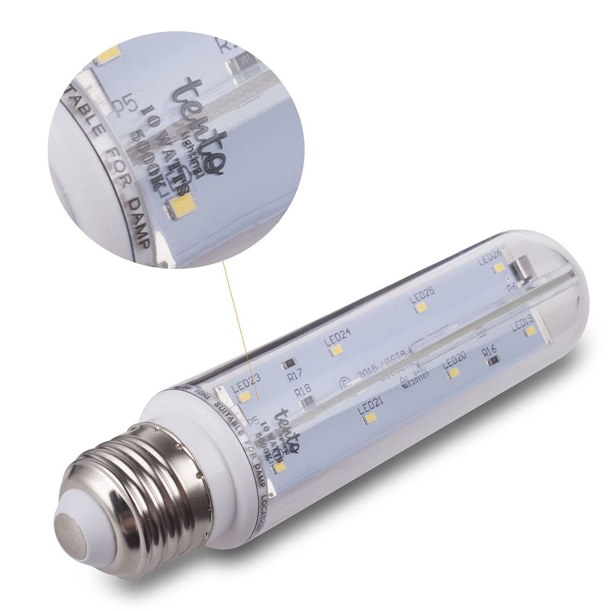 Tento Lighting aquarium LED bulb enhances water scenes with 5000K daylight