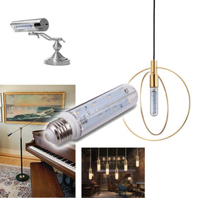 Tento Lighting curio cabinet bulb brightens collectibles with natural white glow